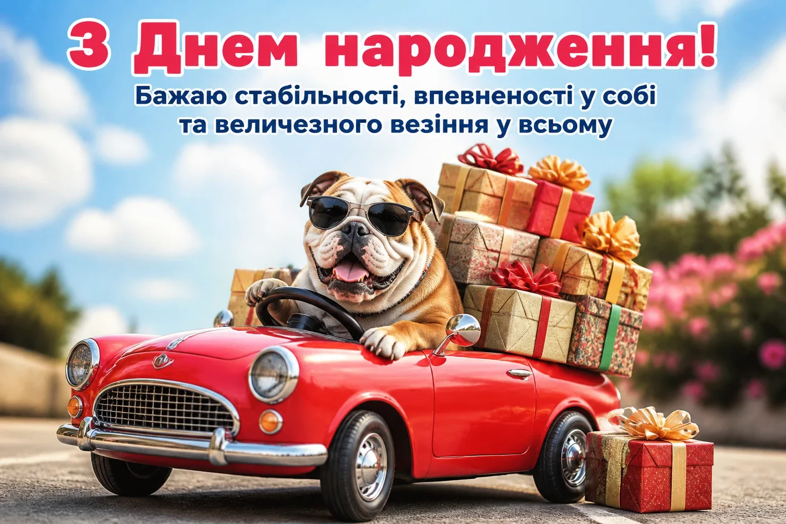 душевне привітання з днем народження