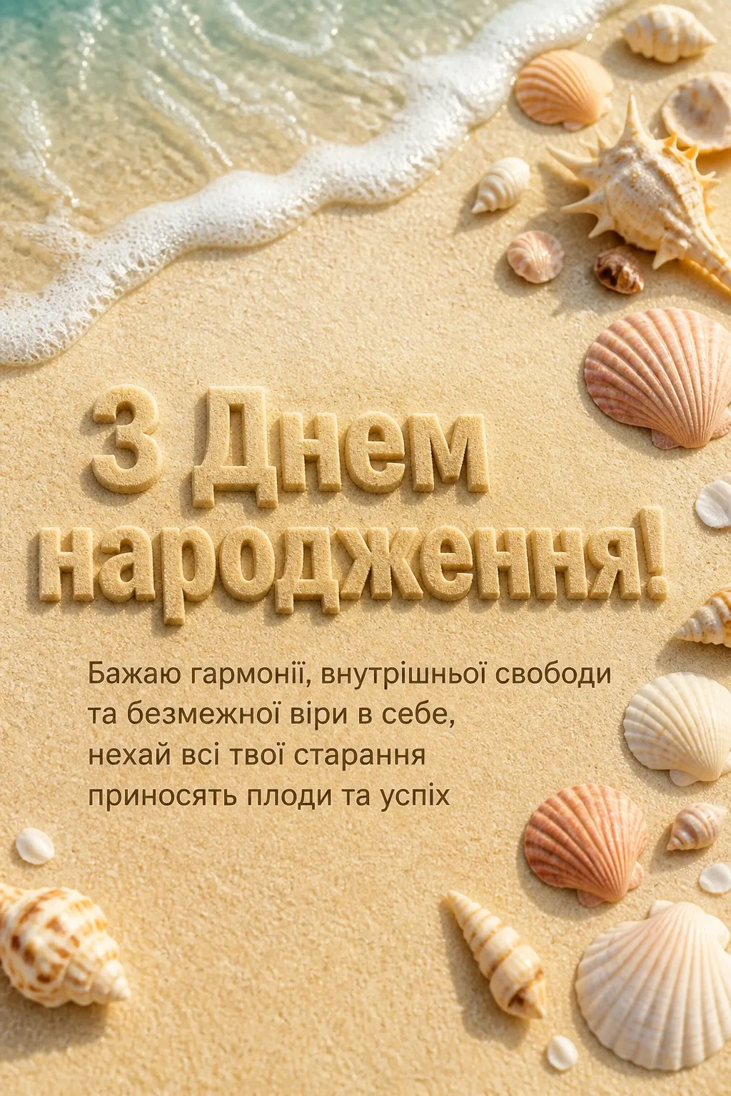 душевне привітання з днем народження