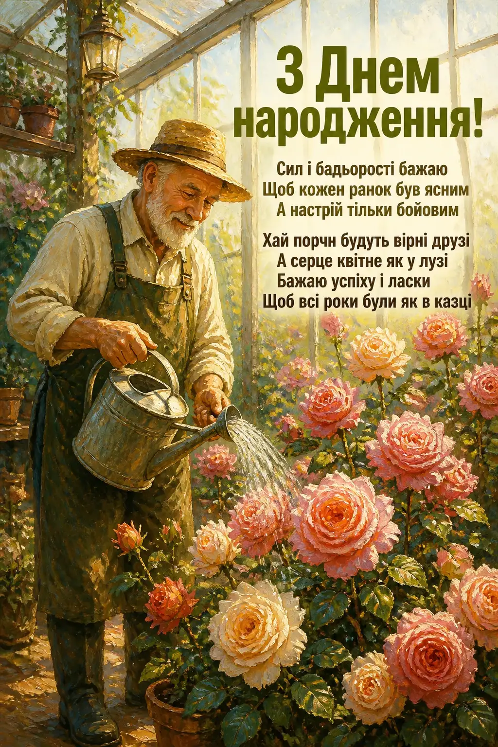 душевне привітання з днем народження