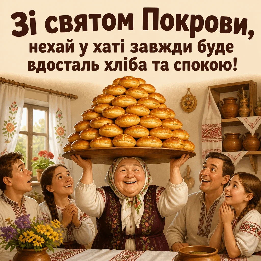 привітання з святом покрови