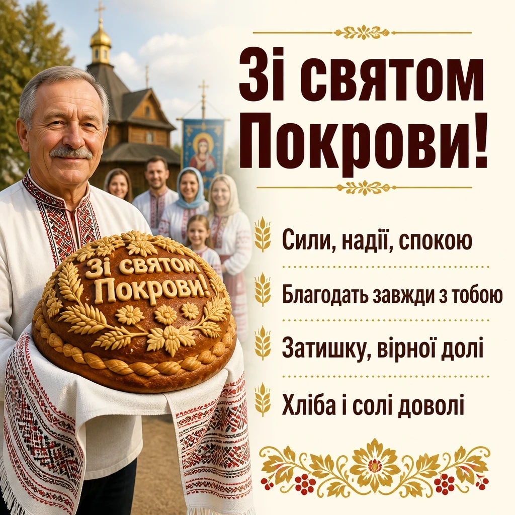 привітання з святом покрови