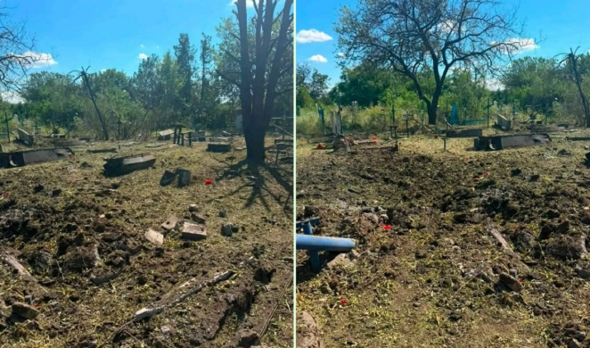 Окупанти обстріляли авіабомбами цвинтар на Дніпропетровщині: знищені десятки могил